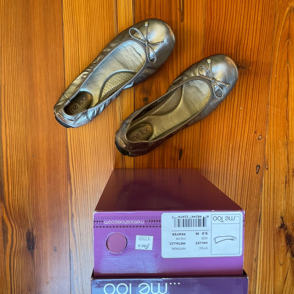 Me Too Metallic Flats